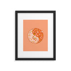Spooky Yin Yang Disco Ball Framed Art Print Gallery Image 6