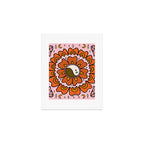 Spooky Yin Yang Flower Art Print Gallery Image 1