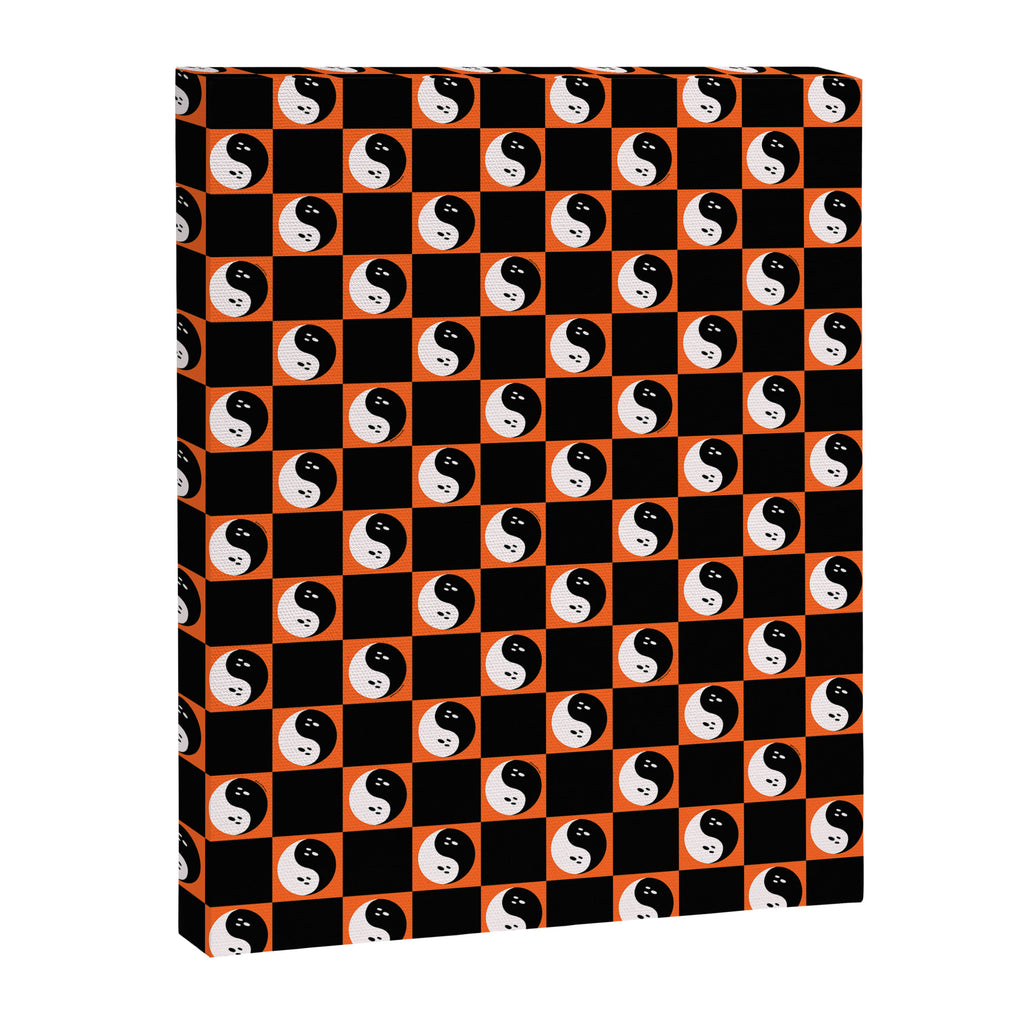 Spooky Yin Yang Canvas Print Gallery Image 8