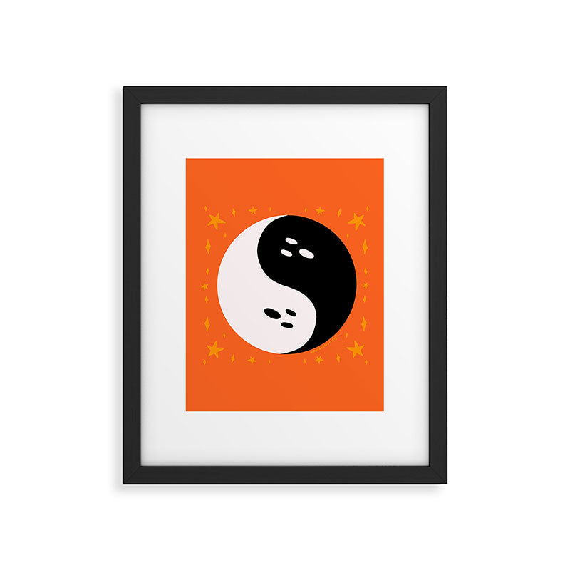 Spooky Yin Yang Framed Art Print Gallery Image 6