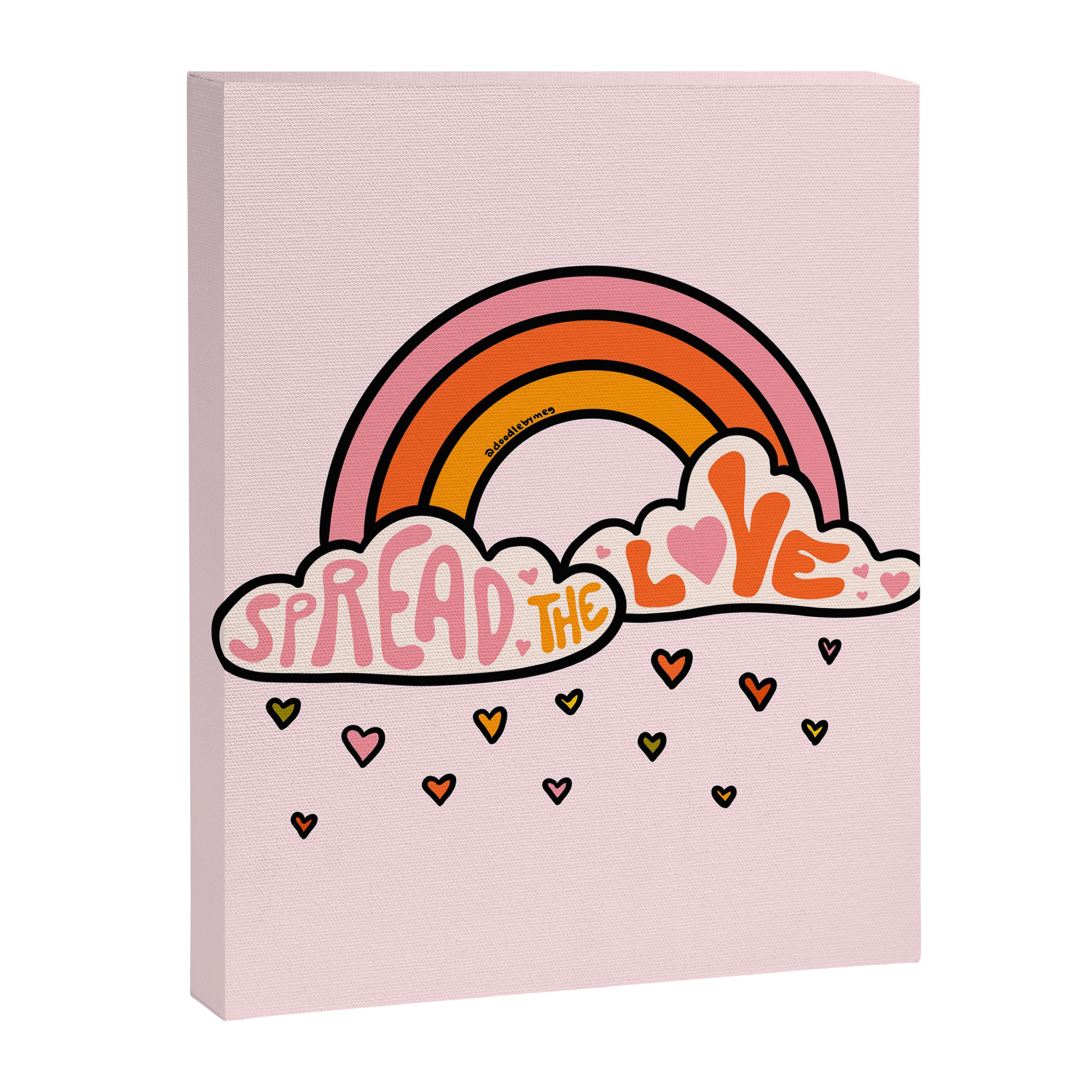 Spread The Love Canvas Print Gallery Image 8