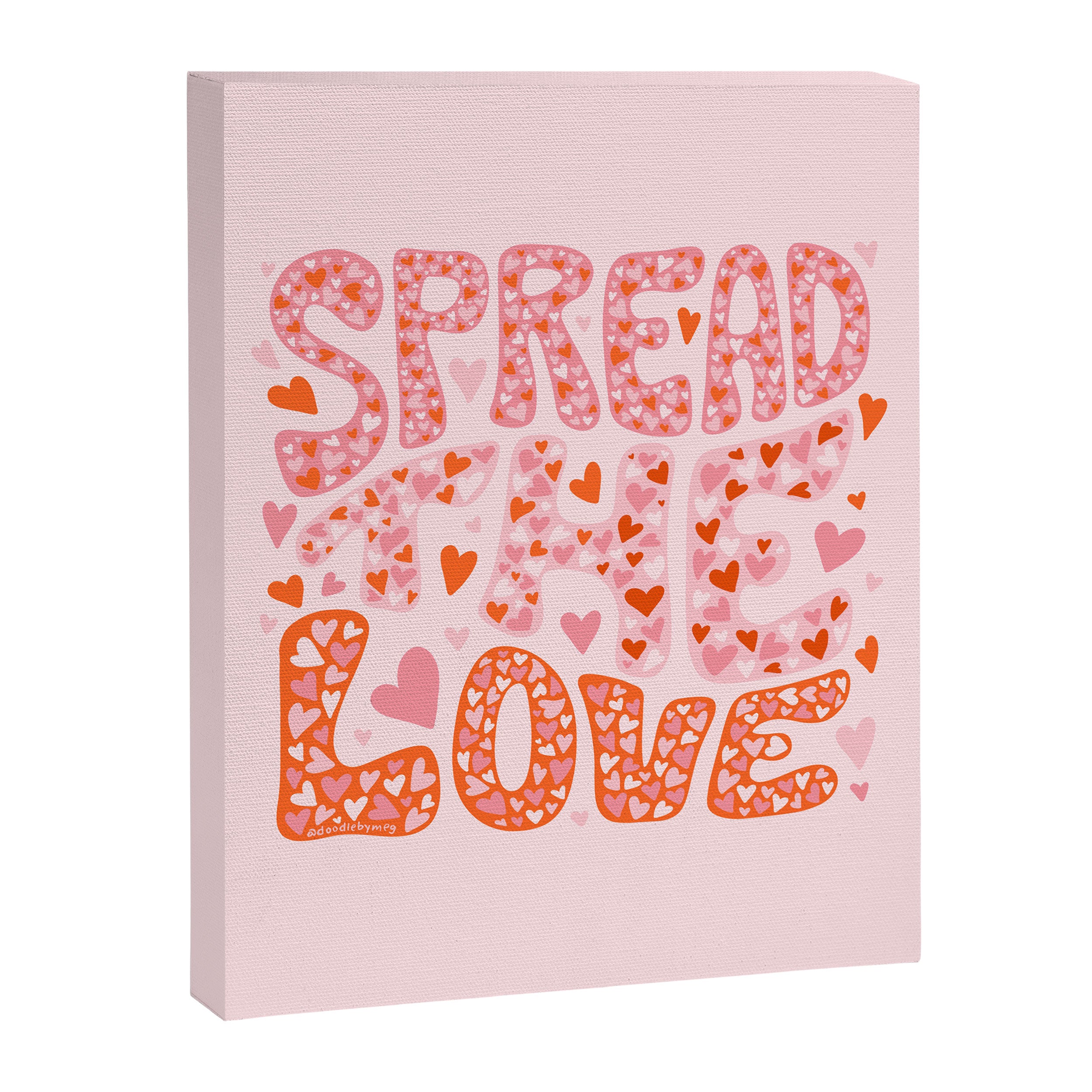 Spread the Love Canvas Print Gallery Image 8