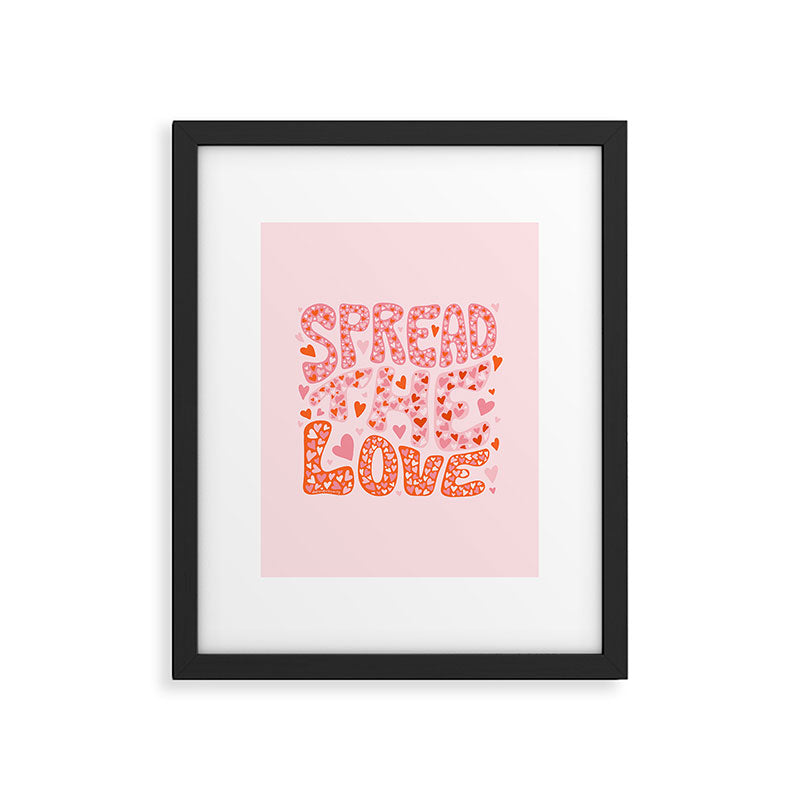 Spread the Love Framed Art Print Gallery Image 6