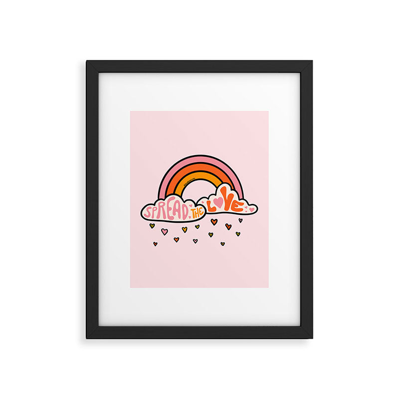 Spread The Love Framed Art Print Gallery Image 6