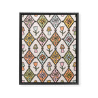Spring Diamond Print Framed Canvas Print Gallery Image 8