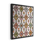 Spring Diamond Print Framed Canvas Print Gallery Image 2