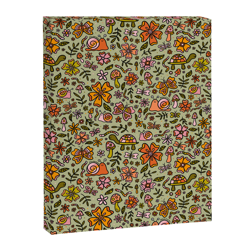 Spring Snail Print Canvas Print Gallery Image 8