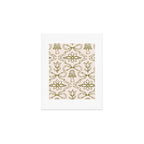 Spring Toile Print in Green Art Print Gallery Image 1