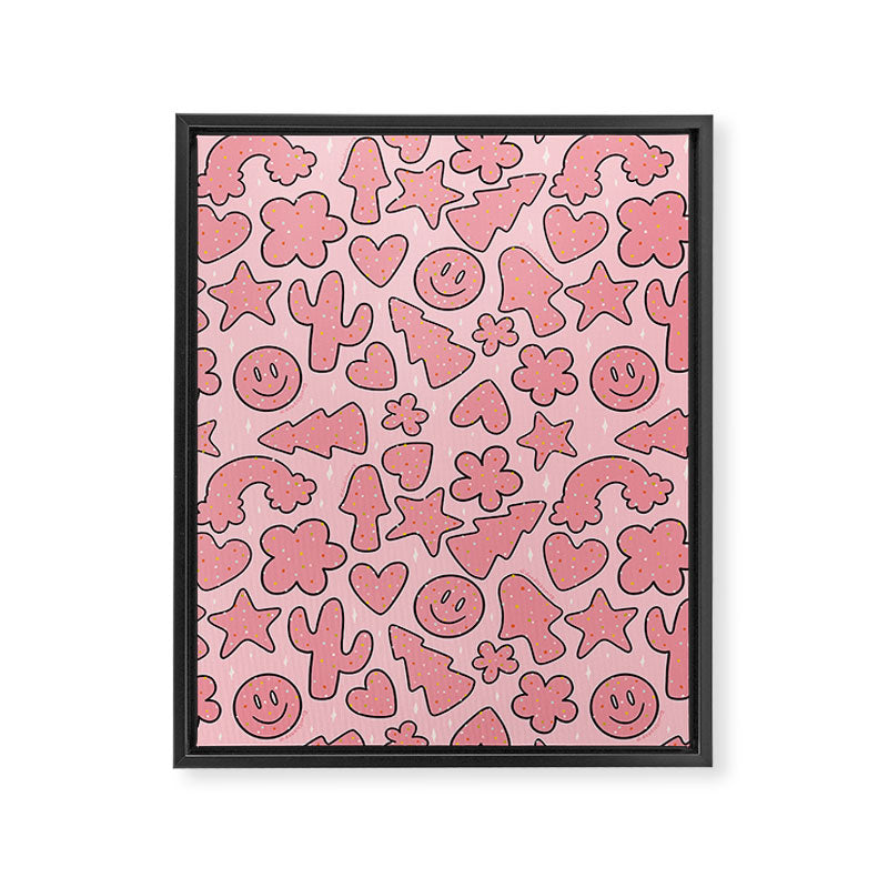 Sprinkle Cookies Print Framed Canvas Print Gallery Image 8