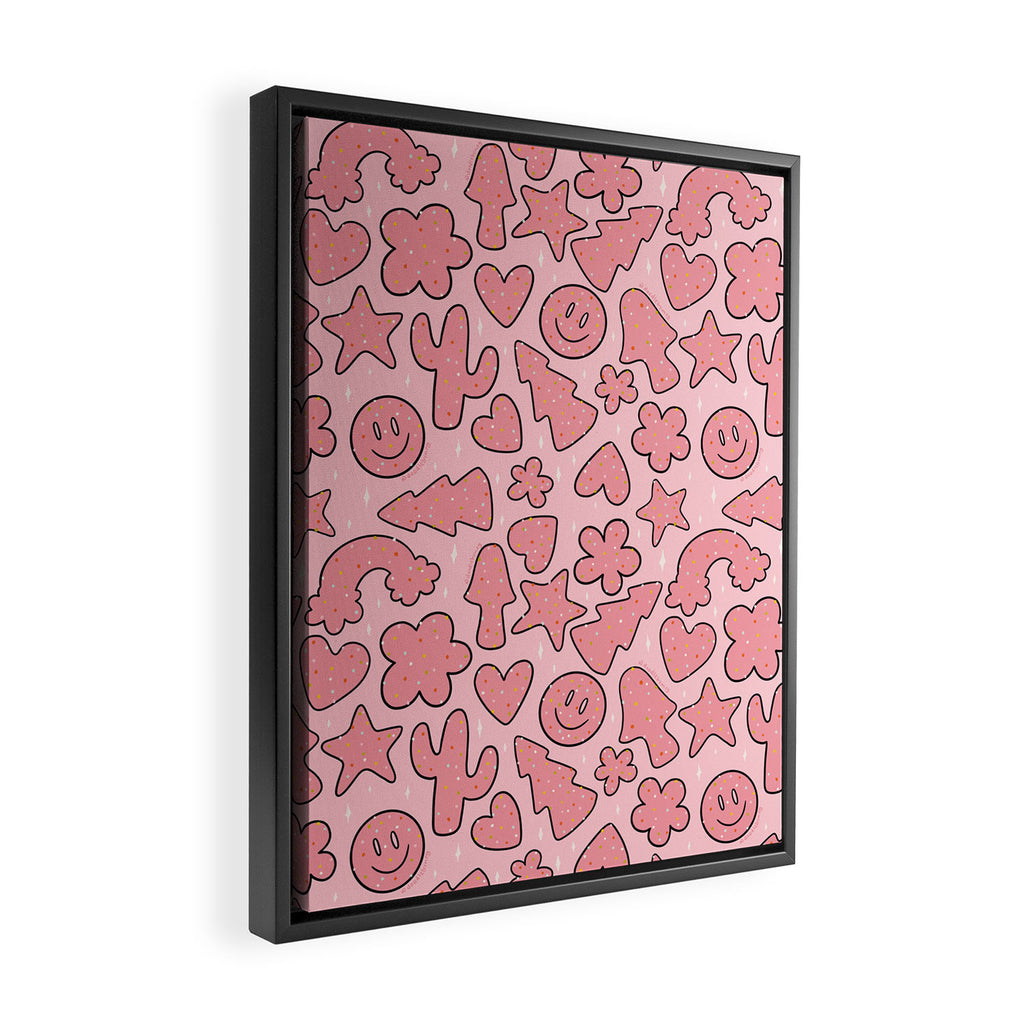 Sprinkle Cookies Print Framed Canvas Print Gallery Image 2