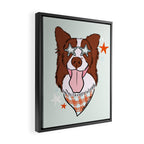 Star Dog Framed Canvas Print Gallery Image 2