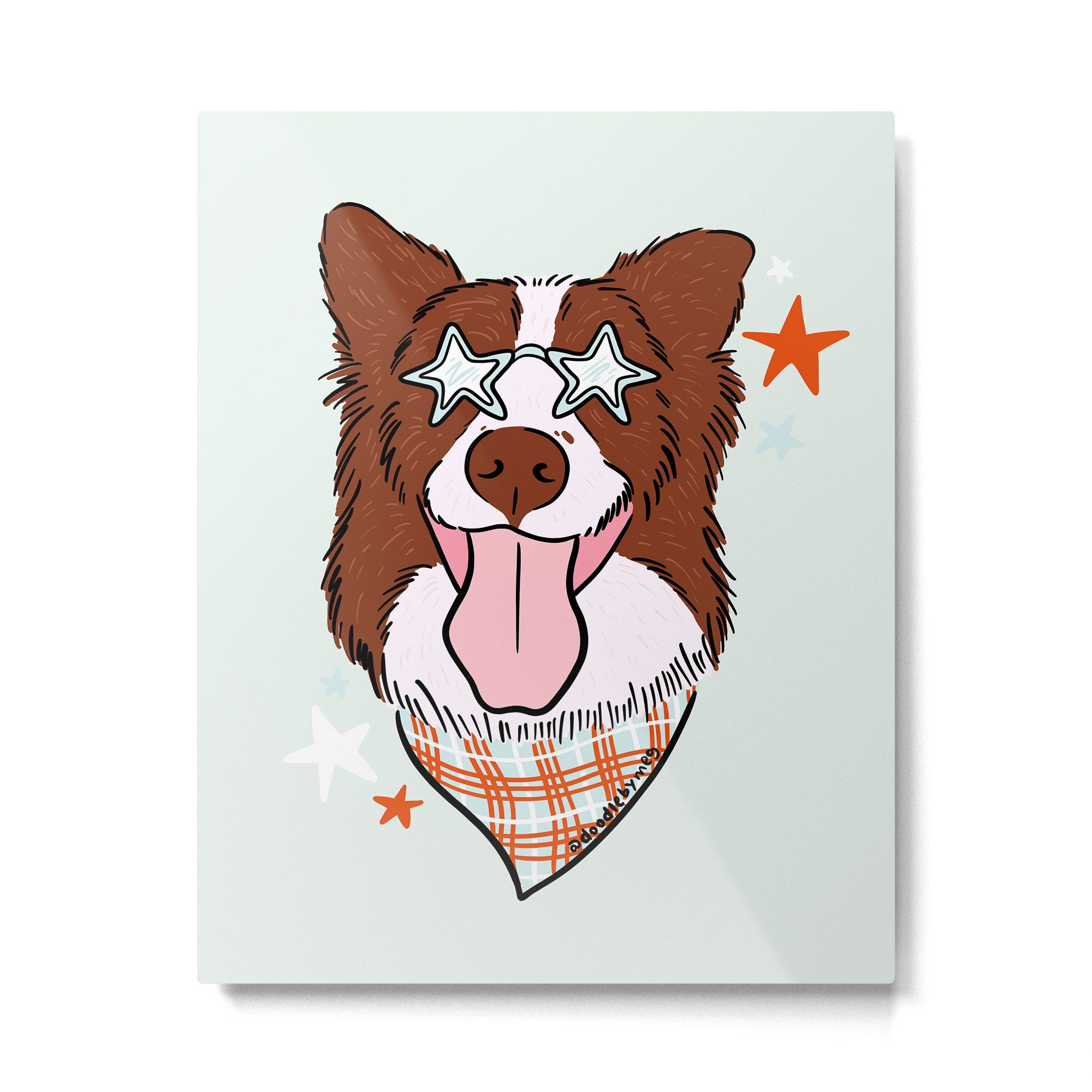 Star Dog Metal Print Gallery Image 6