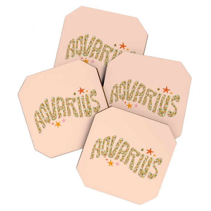 Starry Aquarius Coaster Gallery Image 1