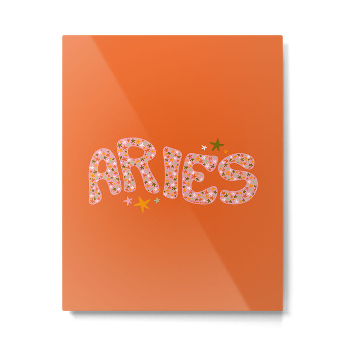 Starry Aries Metal Print Gallery Image 1