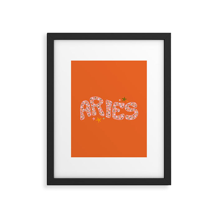 Starry Aries Framed Art Print Gallery Image 1