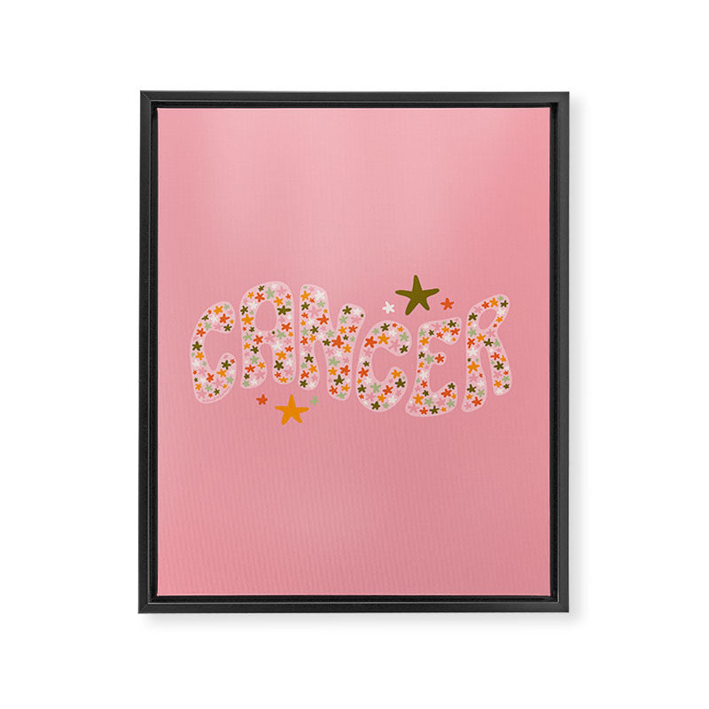 Starry Cancer Framed Canvas Print Gallery Image 8