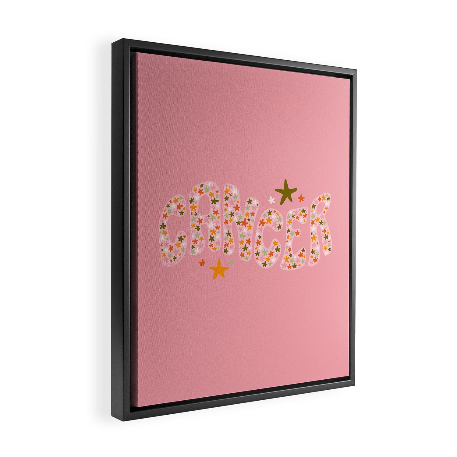 Starry Cancer Framed Canvas Print Gallery Image 2