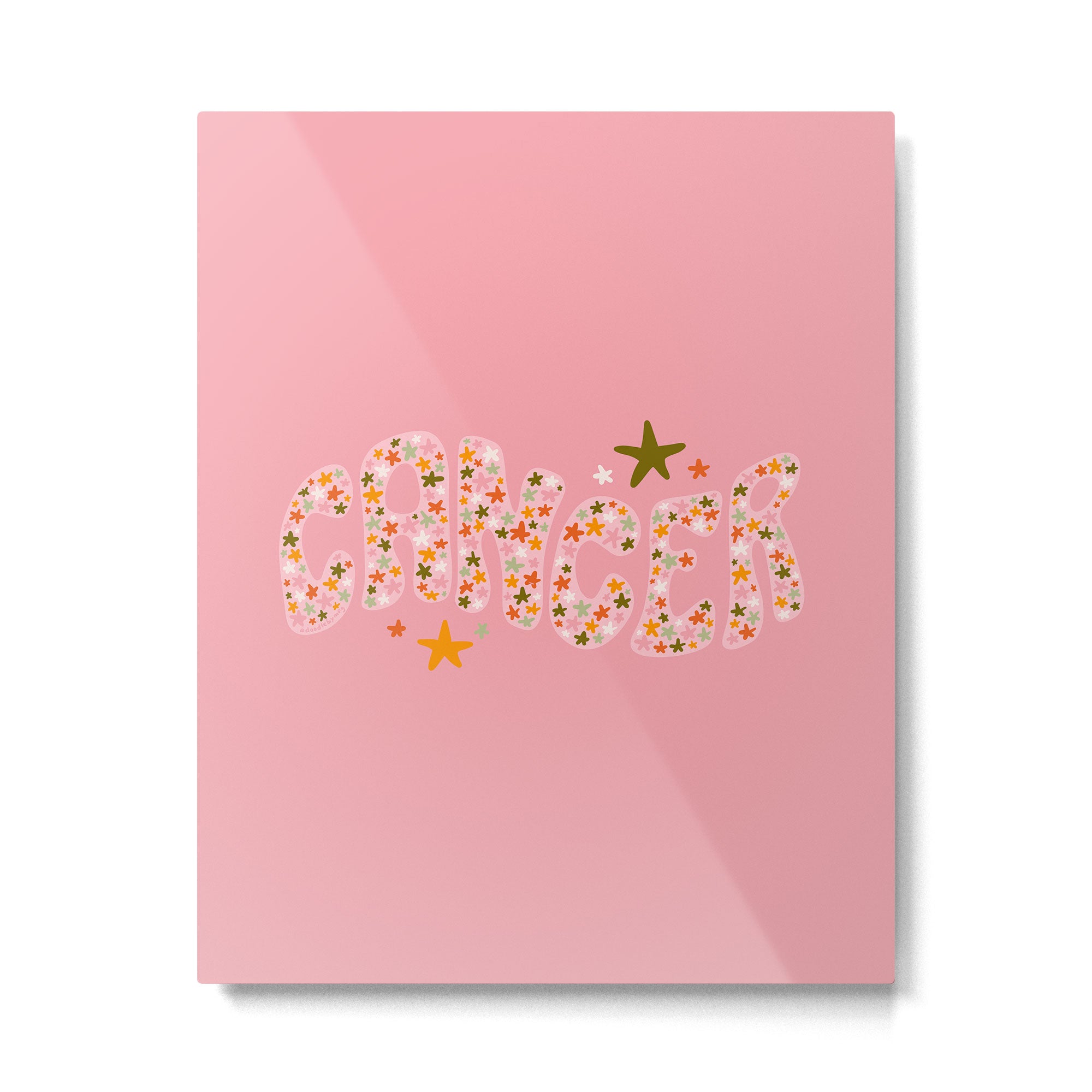 Starry Cancer Metal Print Gallery Image 6