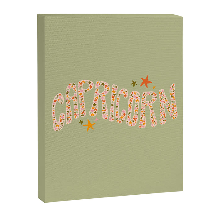 Starry Capricorn Canvas Print Gallery Image 1