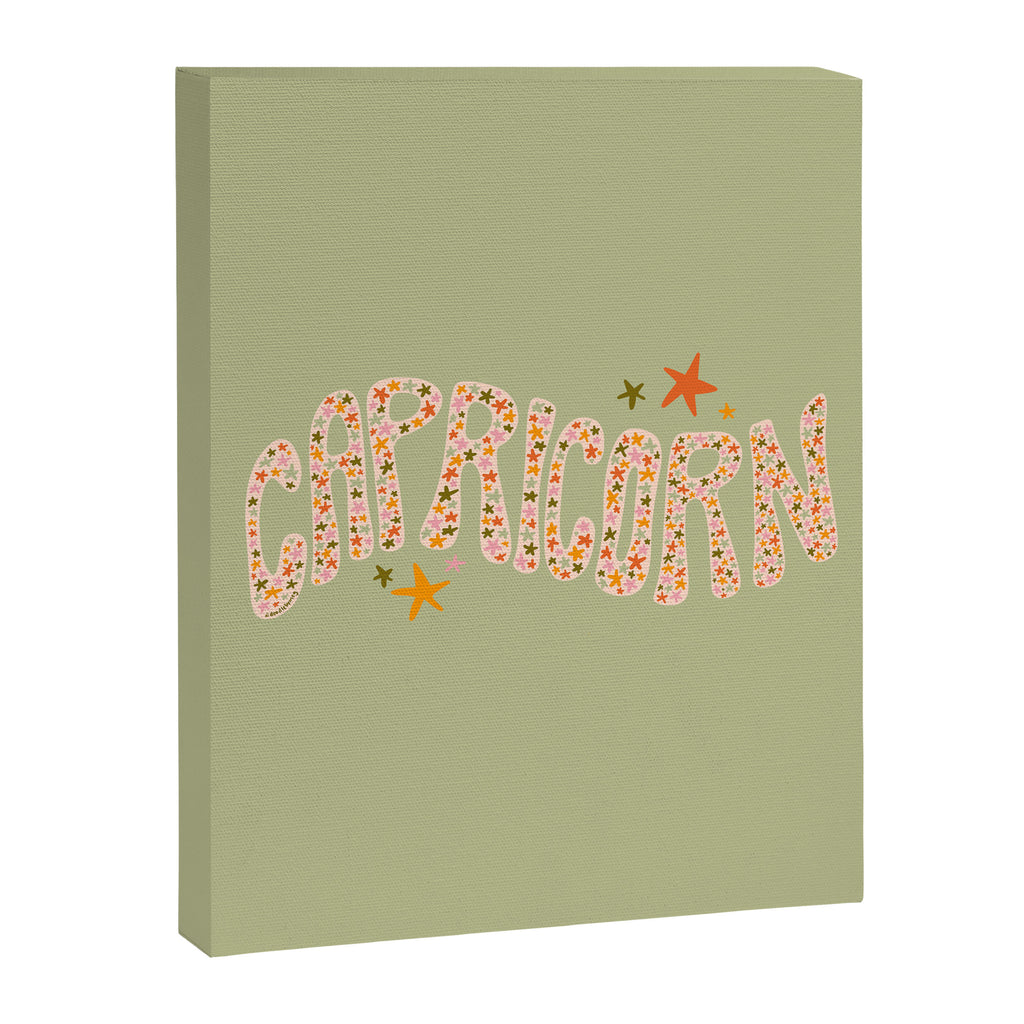 Starry Capricorn Canvas Print Gallery Image 8