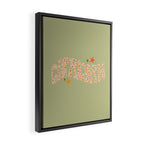 Starry Capricorn Framed Canvas Print Gallery Image 2