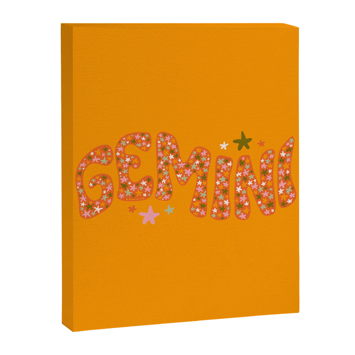 Starry Gemini Canvas Print Gallery Image 1