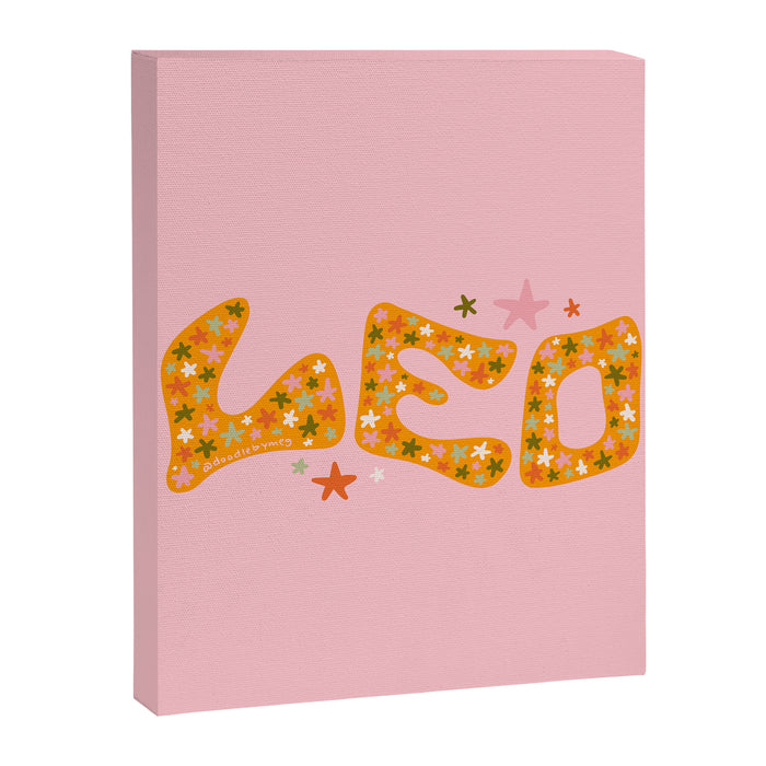 Starry Leo Canvas Print Gallery Image 1