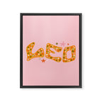 Starry Leo Framed Canvas Print Gallery Image 8