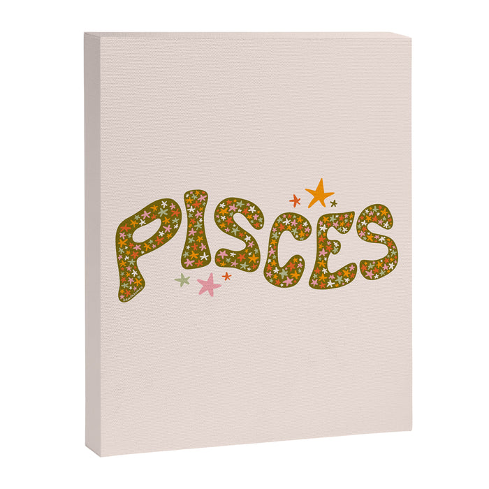Starry Pisces Canvas Print Gallery Image 1