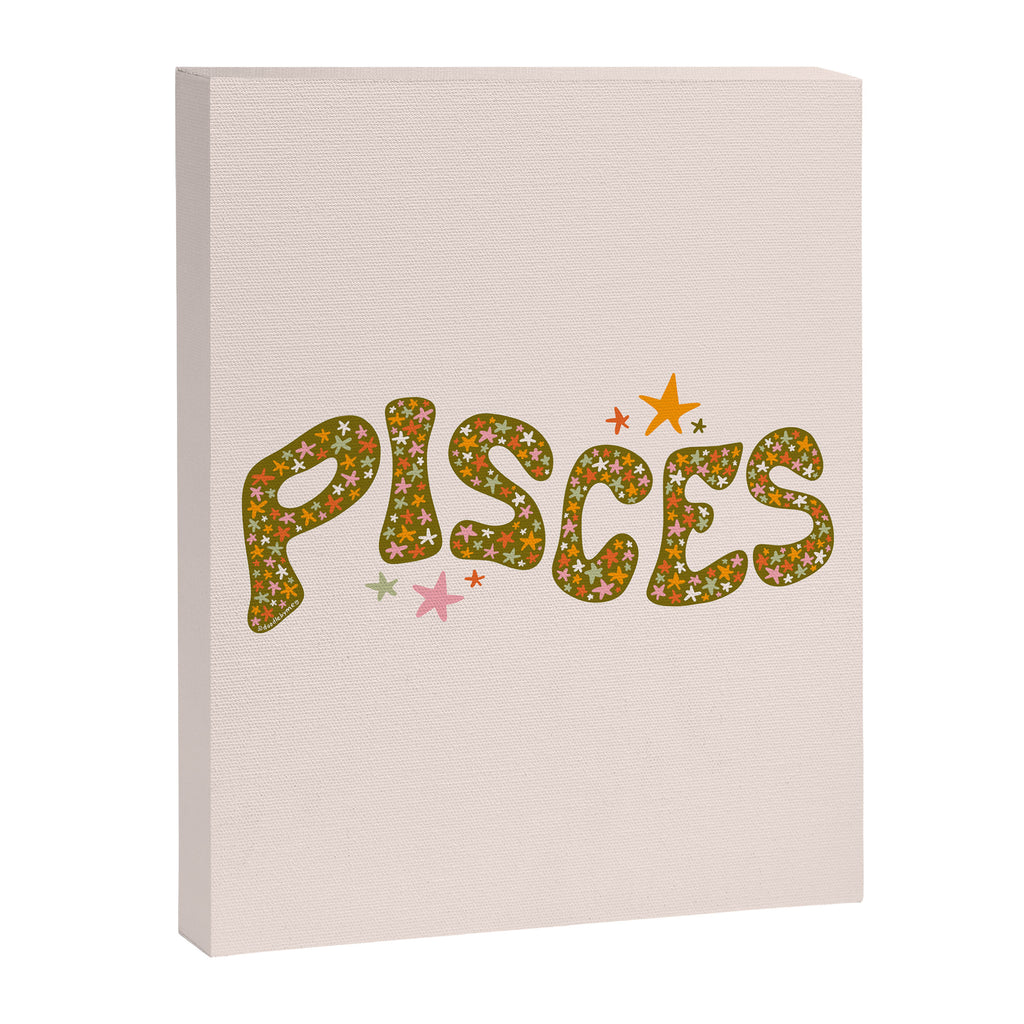 Starry Pisces Canvas Print Gallery Image 8