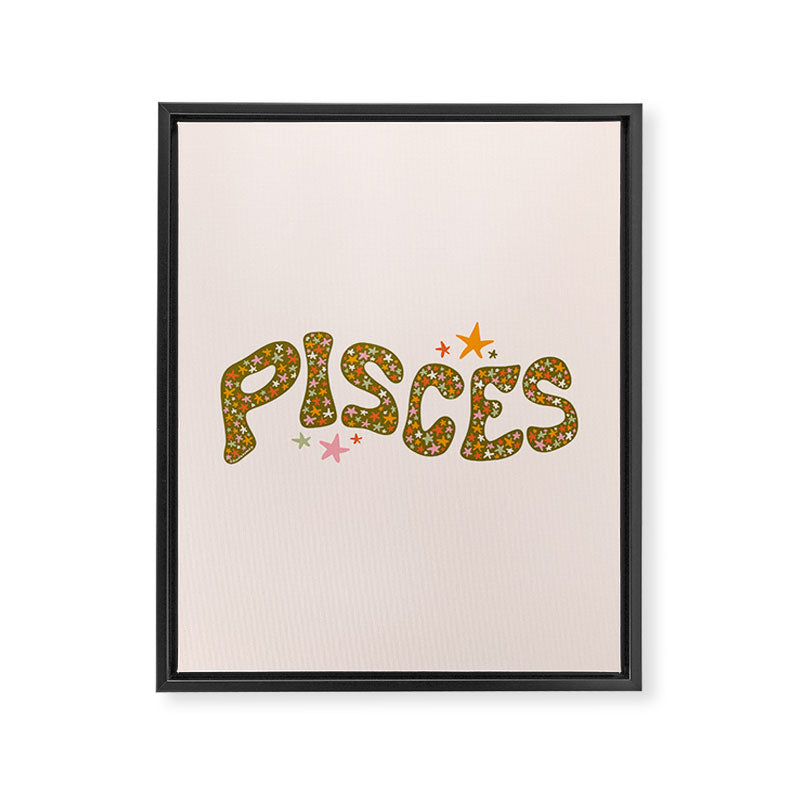 Starry Pisces Framed Canvas Print Gallery Image 8