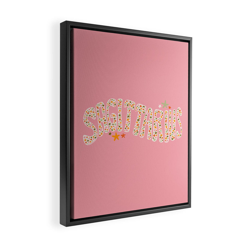 Starry Sagittarius Framed Canvas Print Gallery Image 2