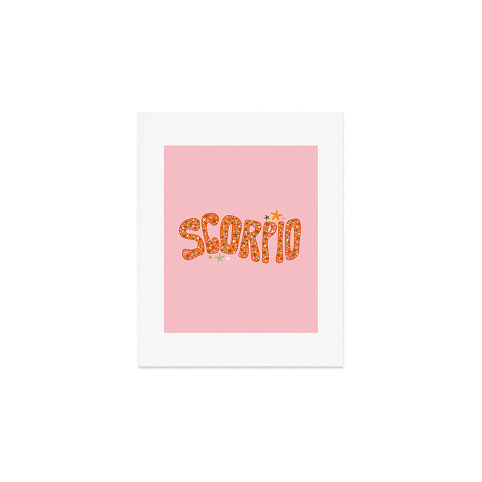 Starry Scorpio Art Print Gallery Image 1