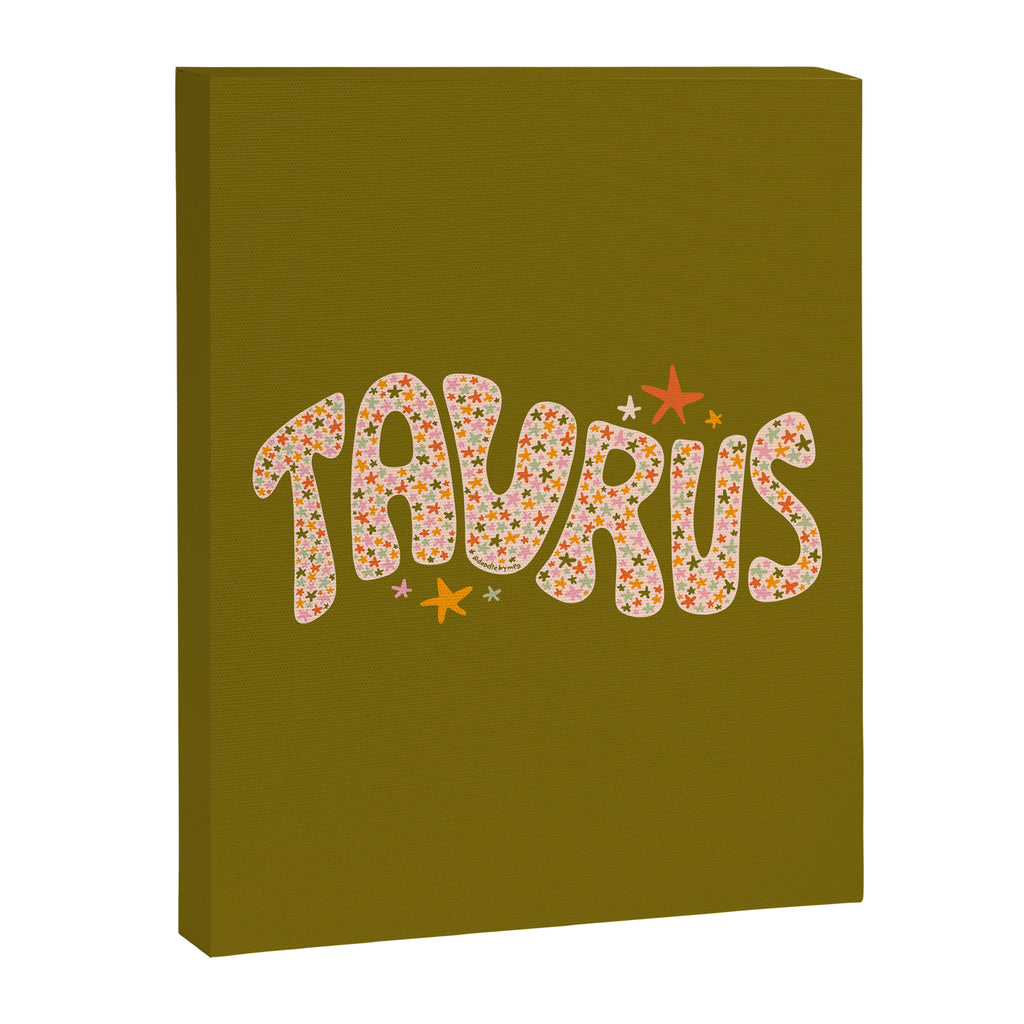 Starry Taurus Canvas Print Gallery Image 8