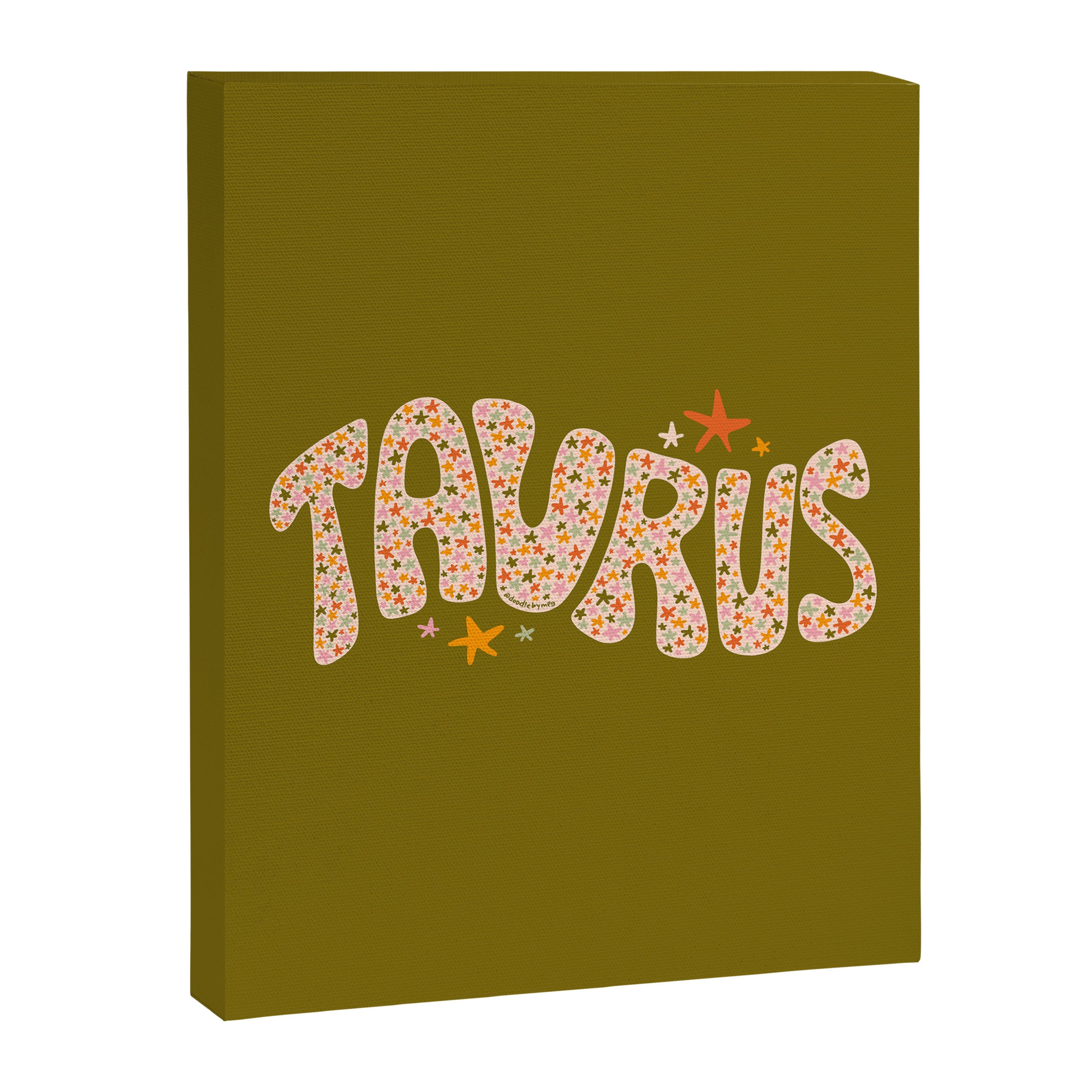 Starry Taurus Canvas Print Gallery Image 8