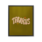 Starry Taurus Framed Canvas Print Gallery Image 8