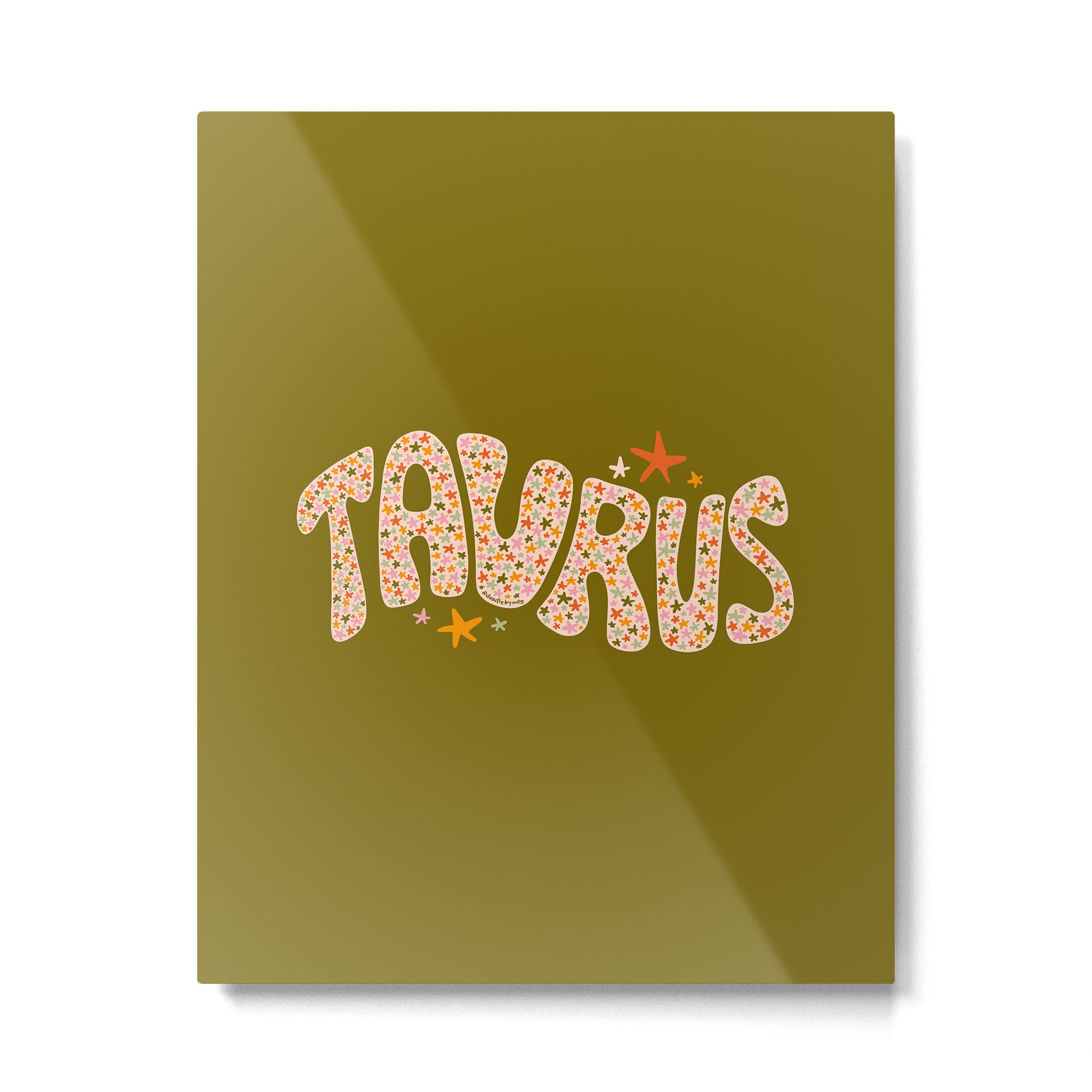 Starry Taurus Metal Print Gallery Image 6