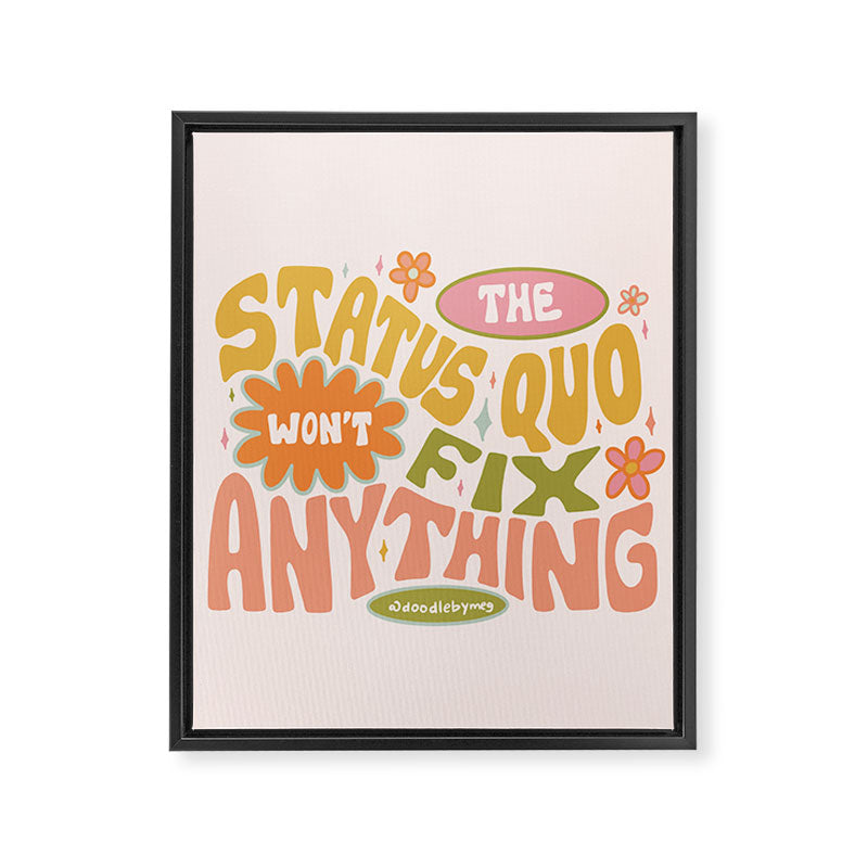 Status Quo Framed Canvas Print Gallery Image 8