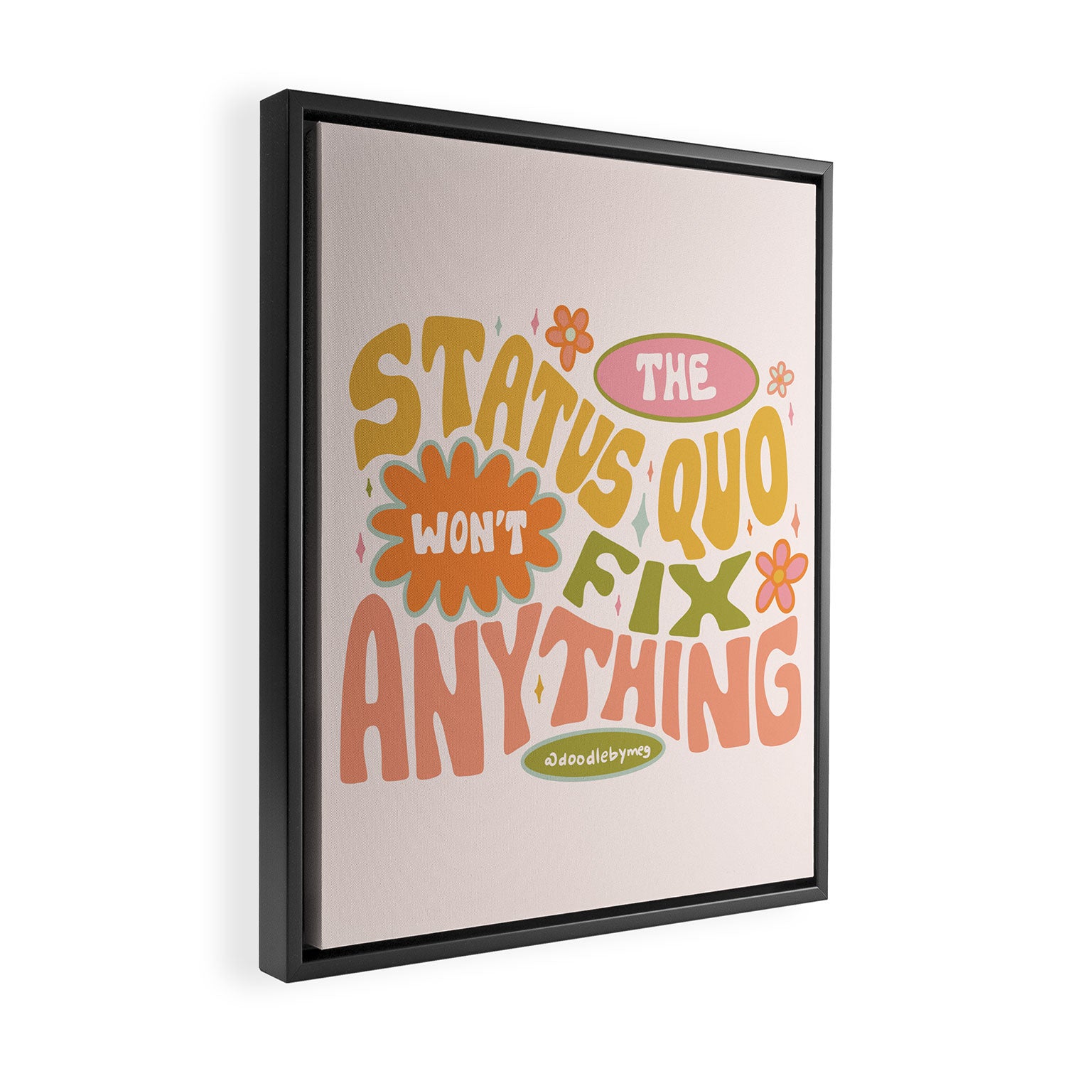 Status Quo Framed Canvas Print Gallery Image 2