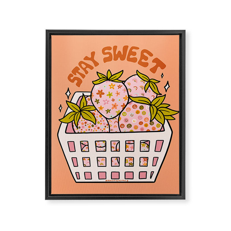 Stay Sweet Framed Canvas Print Gallery Image 8