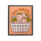 Stay Sweet Framed Canvas Print Gallery Image 8