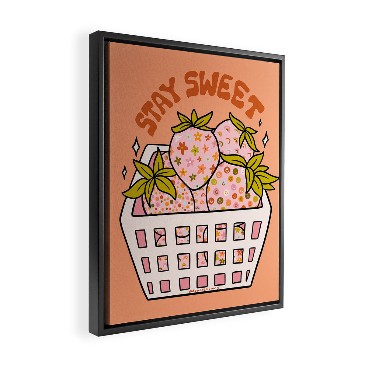 Stay Sweet Framed Canvas Print Gallery Image 2