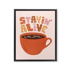 Stayin' Alive Framed Canvas Print Gallery Image 6