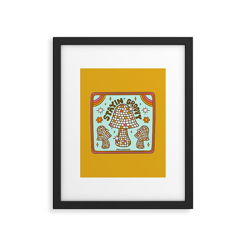 Stayin' Groovy Framed Art Print Gallery Image 6