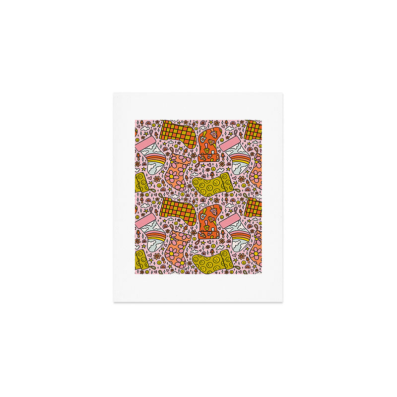 Stocking Print Art Print Gallery Image 1
