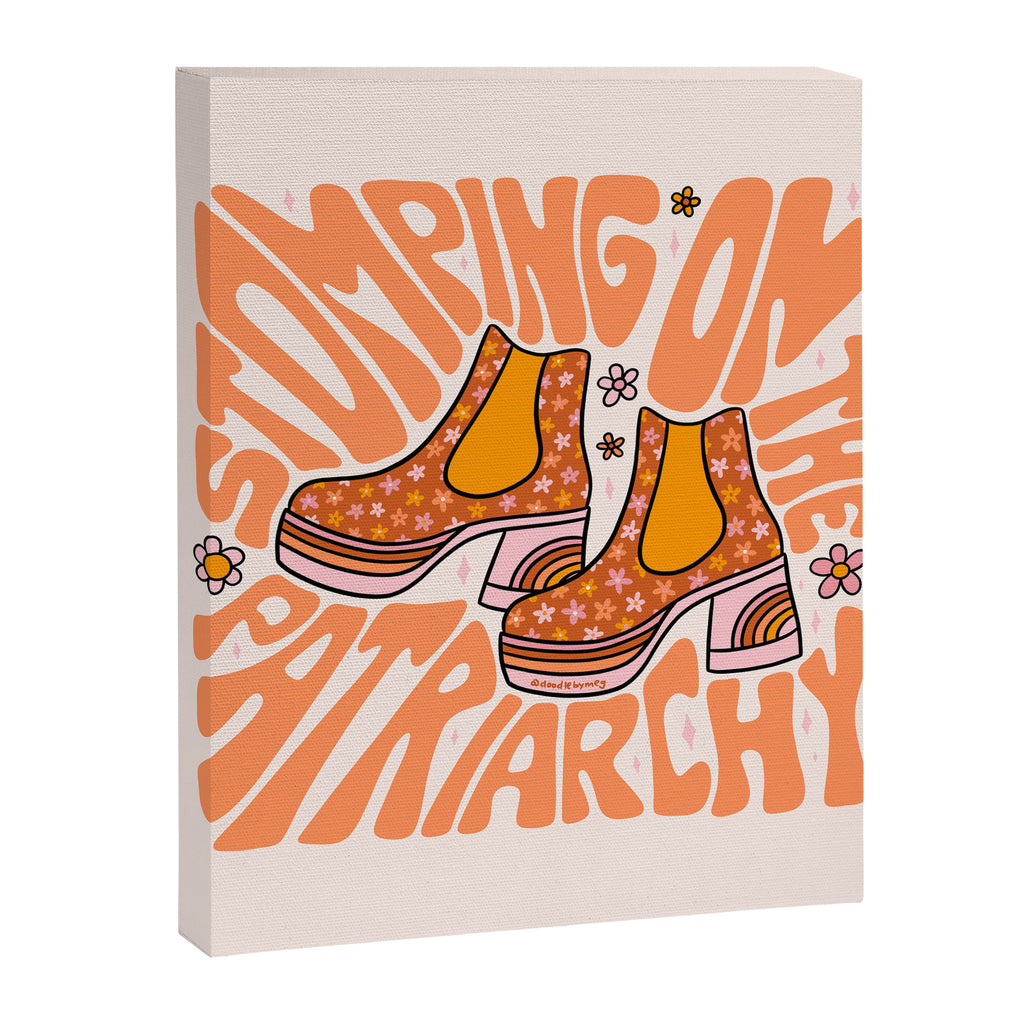 Stomping On The Patriarchy Canvas Print Gallery Image 8