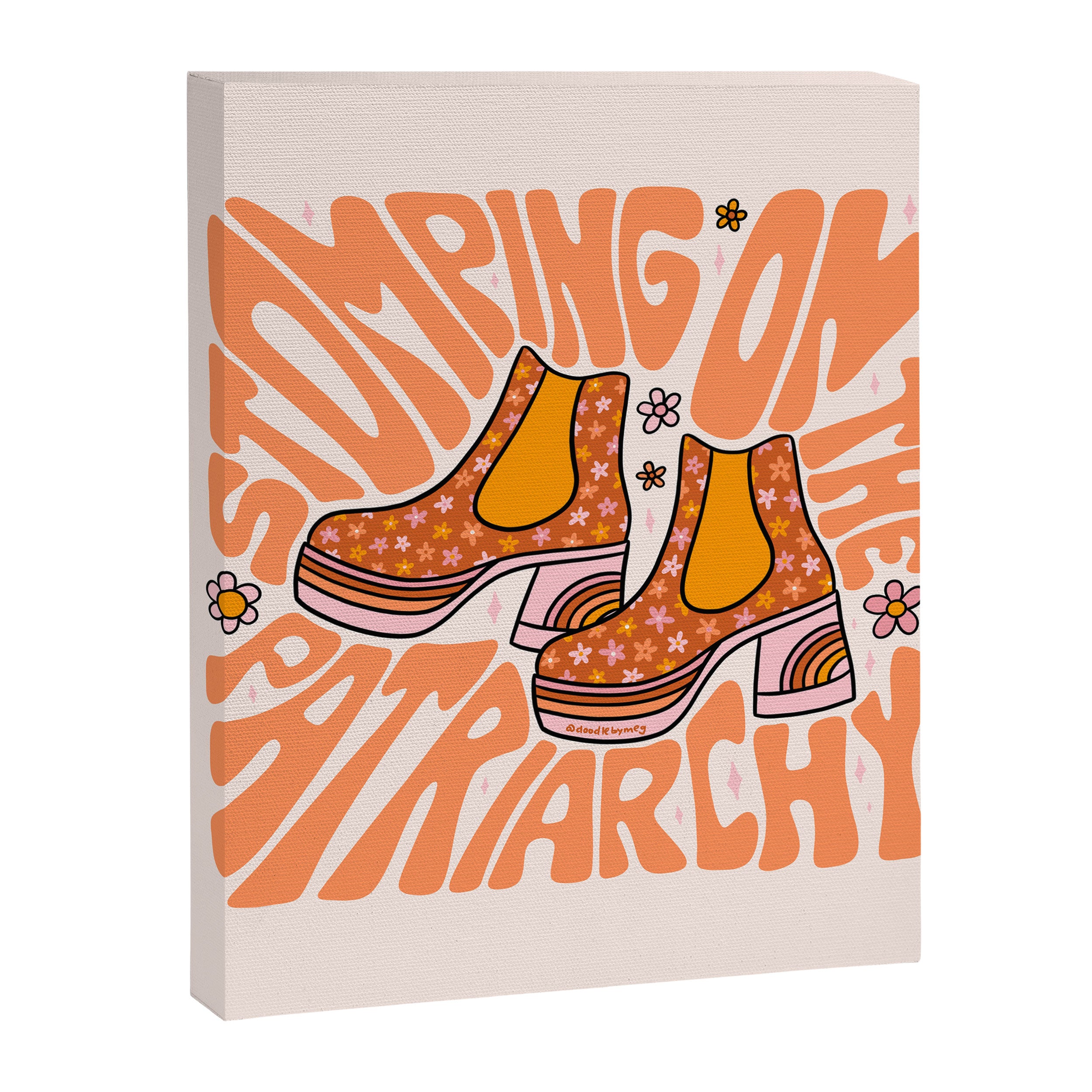 Stomping On The Patriarchy Canvas Print Gallery Image 8