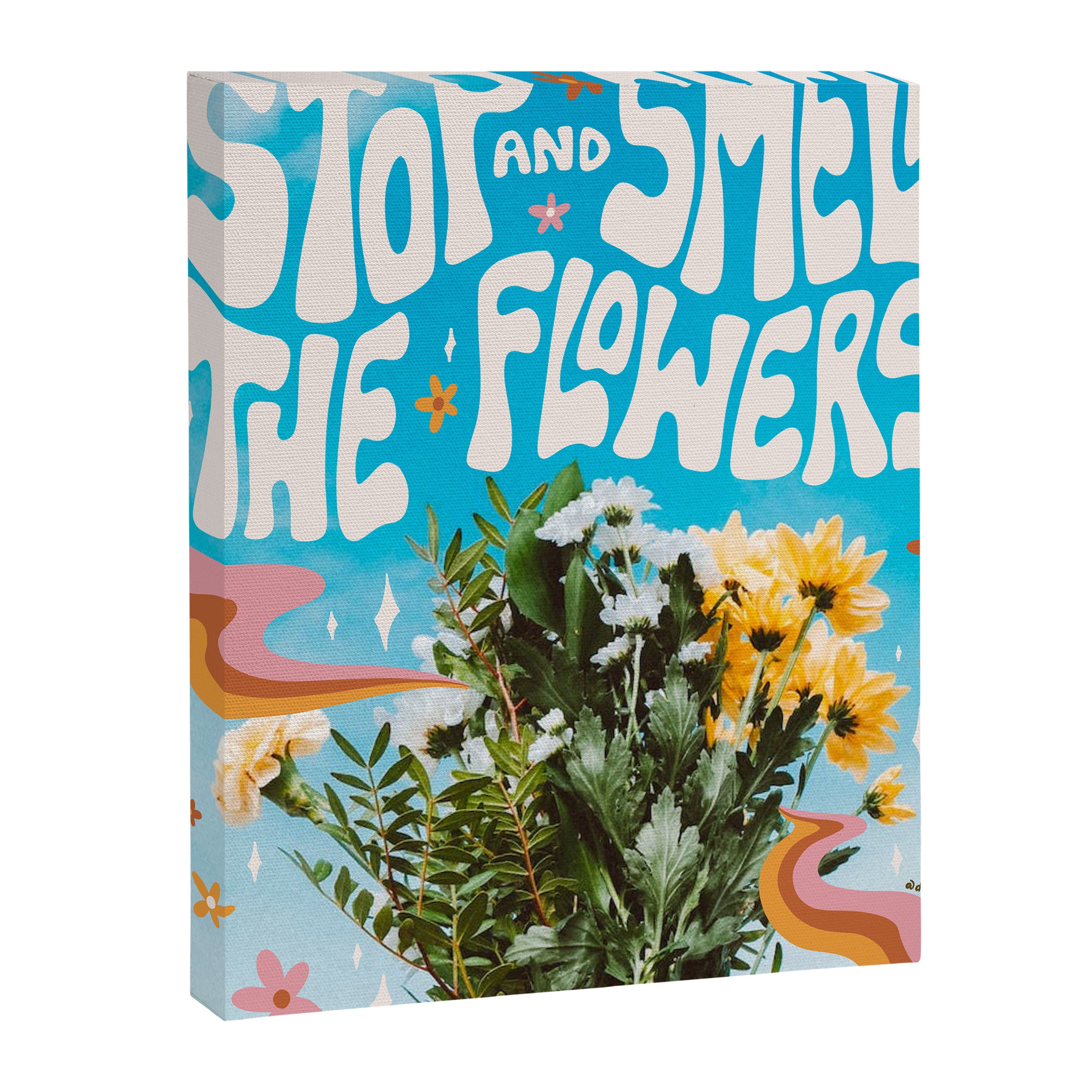 Stop and Smell the Flowers Canvas Print Gallery Image 6
