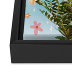 Stop and Smell the Flowers Framed Canvas Print Gallery Image 3