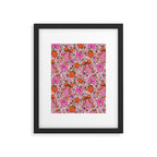 Strawberries and Bows Print Framed Art Print Gallery Image 6
